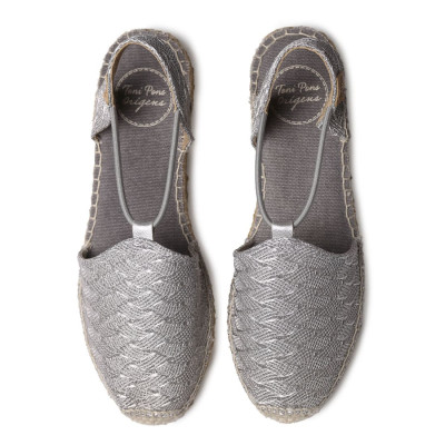 Toni Pons alpargatas cuña baja Nerea con brillo para mujer - Tpnereacgp