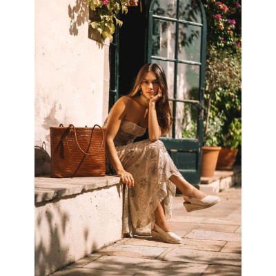 Bolso shopper Simona de cuero trenzado Toni Pons para mujer - Tpsimona