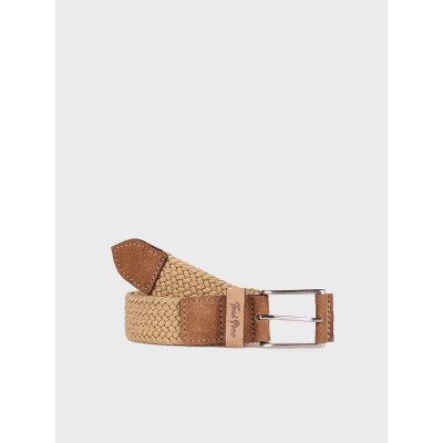 Cinturones elásticos de tejido y piel Eric Toni Pons hombre - Tperic