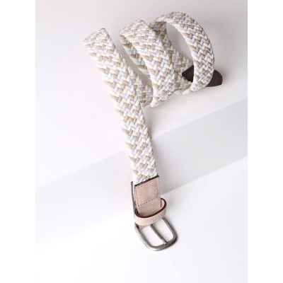 Cinturón Nadina para mujer elástico en crudo Toni Pons - Tpnadina