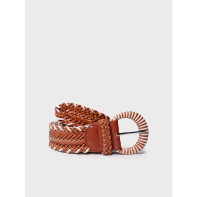 Cinturón Nikita trenzado con hebilla redonda de Toni Pons mujer -  Tpnikita
