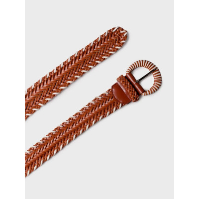 Cinturón Nikita trenzado con hebilla redonda de Toni Pons mujer -  Tpnikita