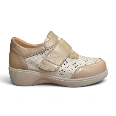 Zapatos anchos especiales para juanetes G Comfort con velcro - Gc52541pcb