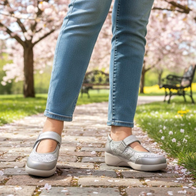 Zapatos Mercedes ancho especial para plantillas ortopédicas G Comfort mujer - Gc5255g