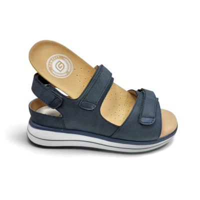 Sandalias para plantillas ortopédicas G Comfort en azul mujer - Gc663l