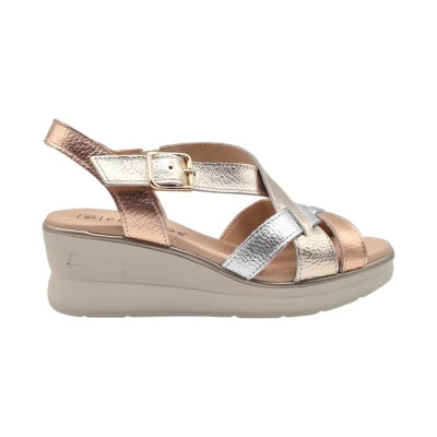 Sandalias de cuña plataforma cómodas Pitillos multicolor - P11060