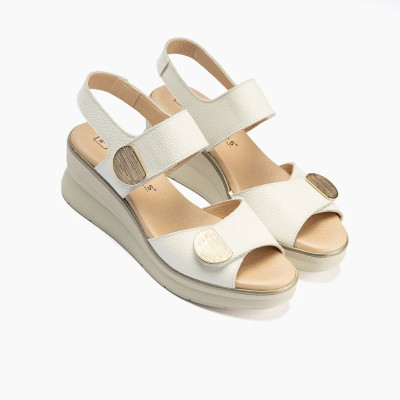 Sandalias de vestir comodas mujer con velcro Pitillos - P11064