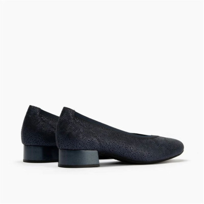 Pitillos zapatos salón primavera con ribetes elásticos tacón bajo - P11122