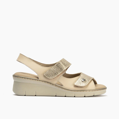 Sandalias ancho especial con velcro para mujer Pitillos - P11010