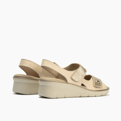 Sandalias ancho especial con velcro para mujer Pitillos - P11010
