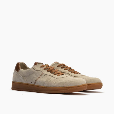 Zapatos deportivos Pitillos Basket para hombre en piel serraje - P40330