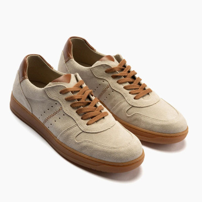 Zapatos deportivos Pitillos Basket para hombre en piel serraje - P40330