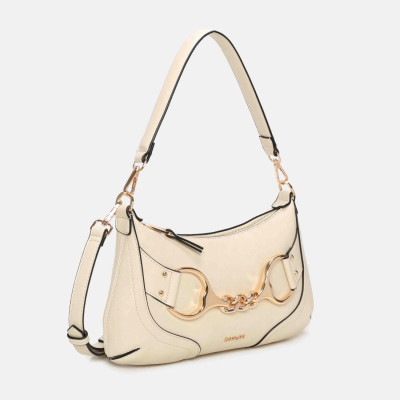 Bolso de vestir baguette con adorno dorado Binnari - Cnp21042