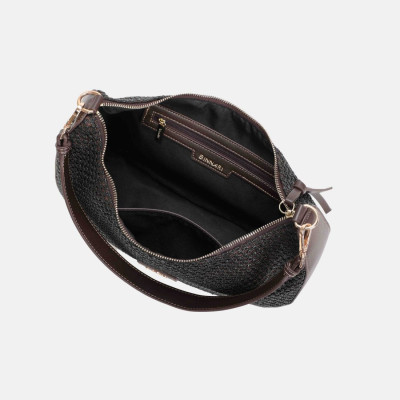 Bolso mediano en rafia para mujer Lia de Binnari - Cnp21013