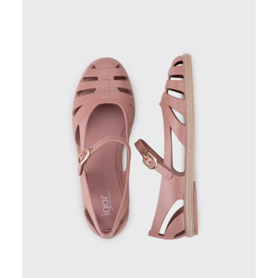 Bailarina París de piscina Igor en rosa mate para mujer - Ig10377