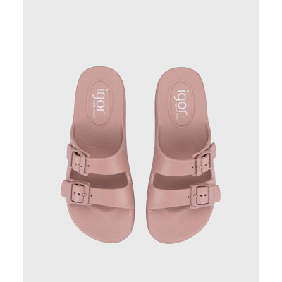 Sandalias de piscina estilo Bio en una pieza Igor mujer - Ig10318