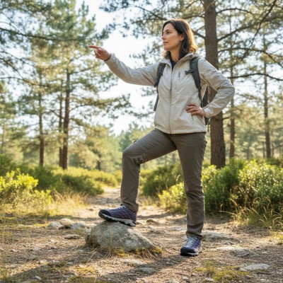 Deportivas piel Rando Lady Gore Tex de Bestard impermeables - Be3746