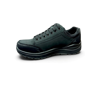 Deportivo impermeable ancho especial con cremallera negro hombre - Gcr1281sc