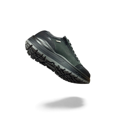 Deportivo impermeable ancho especial con cremallera negro hombre - Gcr1281sc