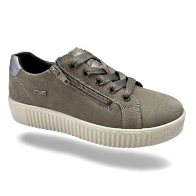 Zapato deportivo impermeable G Comfort de piel con cremallera - Gc912g
