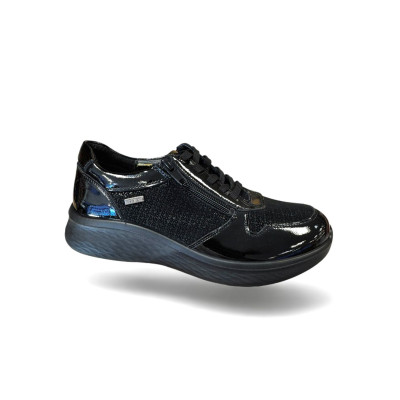 Zapatos deportivos charol ancho especial G Comfort impermeables mujer - Gcp819slf