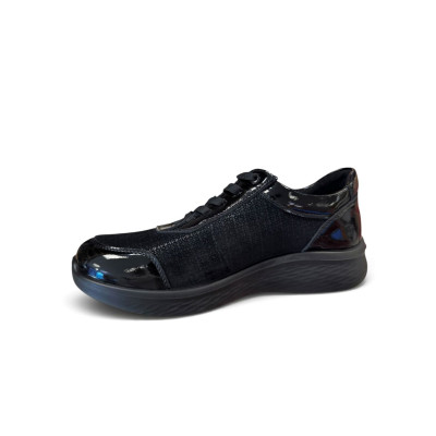 Zapatos deportivos charol ancho especial G Comfort impermeables mujer - Gcp819slf