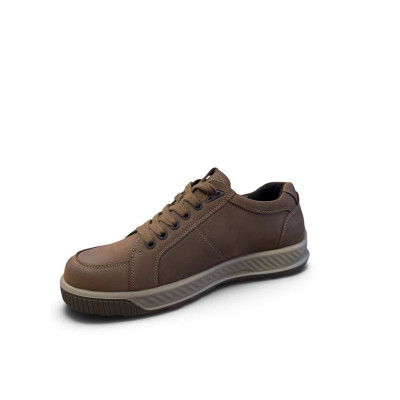 Deportivos de piel horma ancha impermeables G Comfort hombre cremallera - Gca953bc