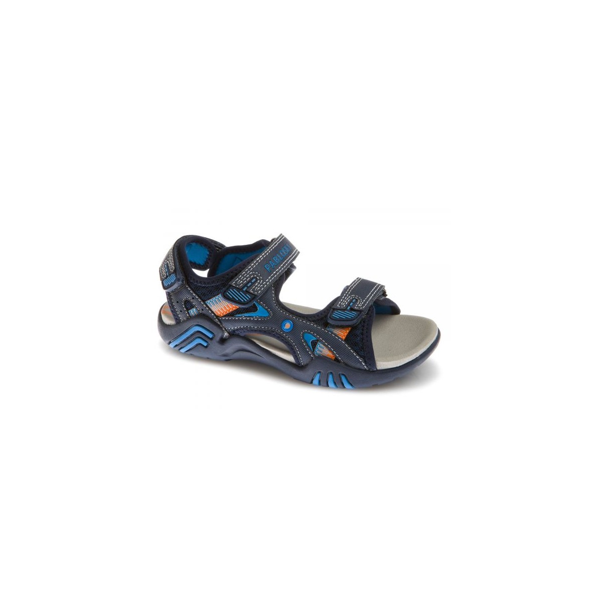Sandalia de niño Pablosky abierta con velcro azul 29 al 38 pa963731