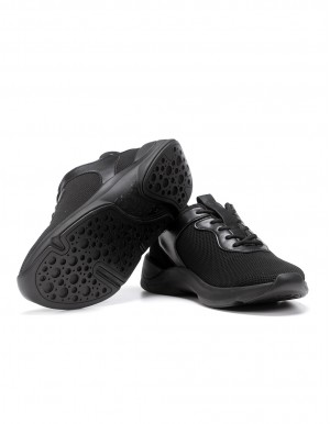 Zapato Deportivo Atom Fluchos Activity hombre negro F1251