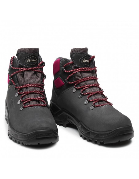 Chiruca Botas Mujer Aralar 05 Gore Tex Gris y Fucsia Ch4408405 