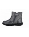 Bota de piel Pablosky niña piel gris mariposa Pa005652