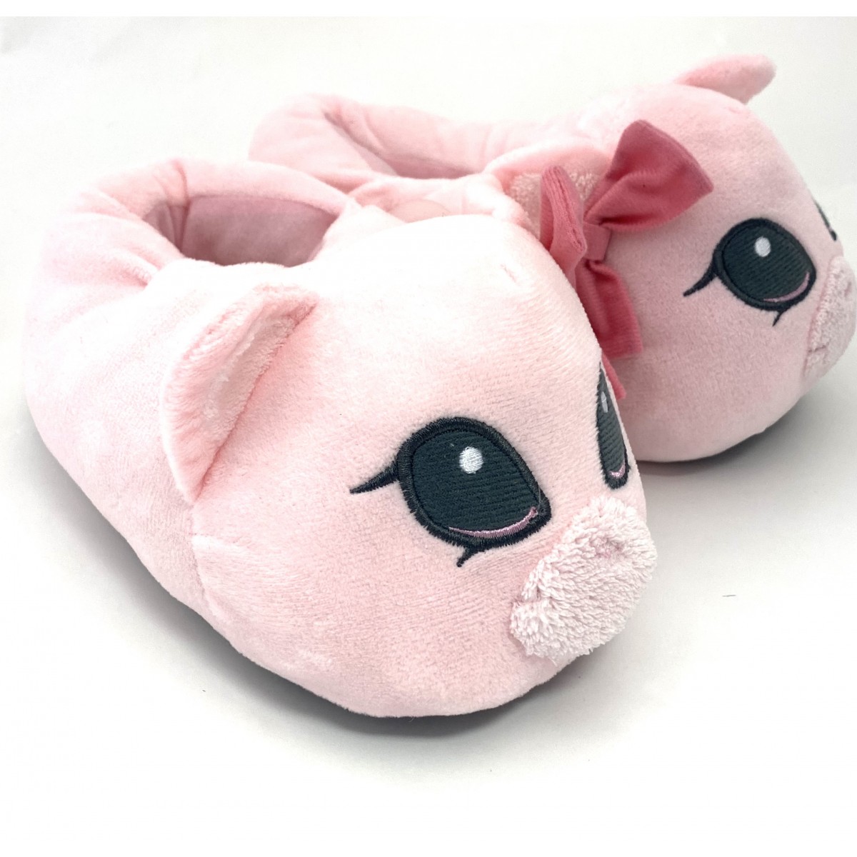 Isotoner zapatilla de casa peluche cerdito niña rosa Iso67250