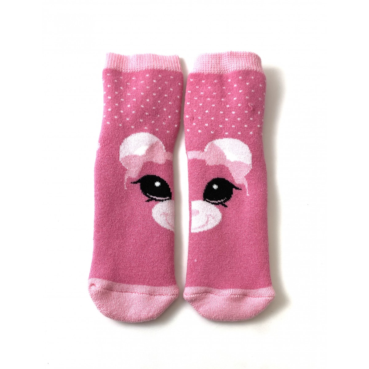 Isotoner calcetín antideslizante para niña peque rosa
