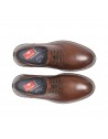 Zapato Casual Fluchos de hombre Terry marrón con cordones F1340