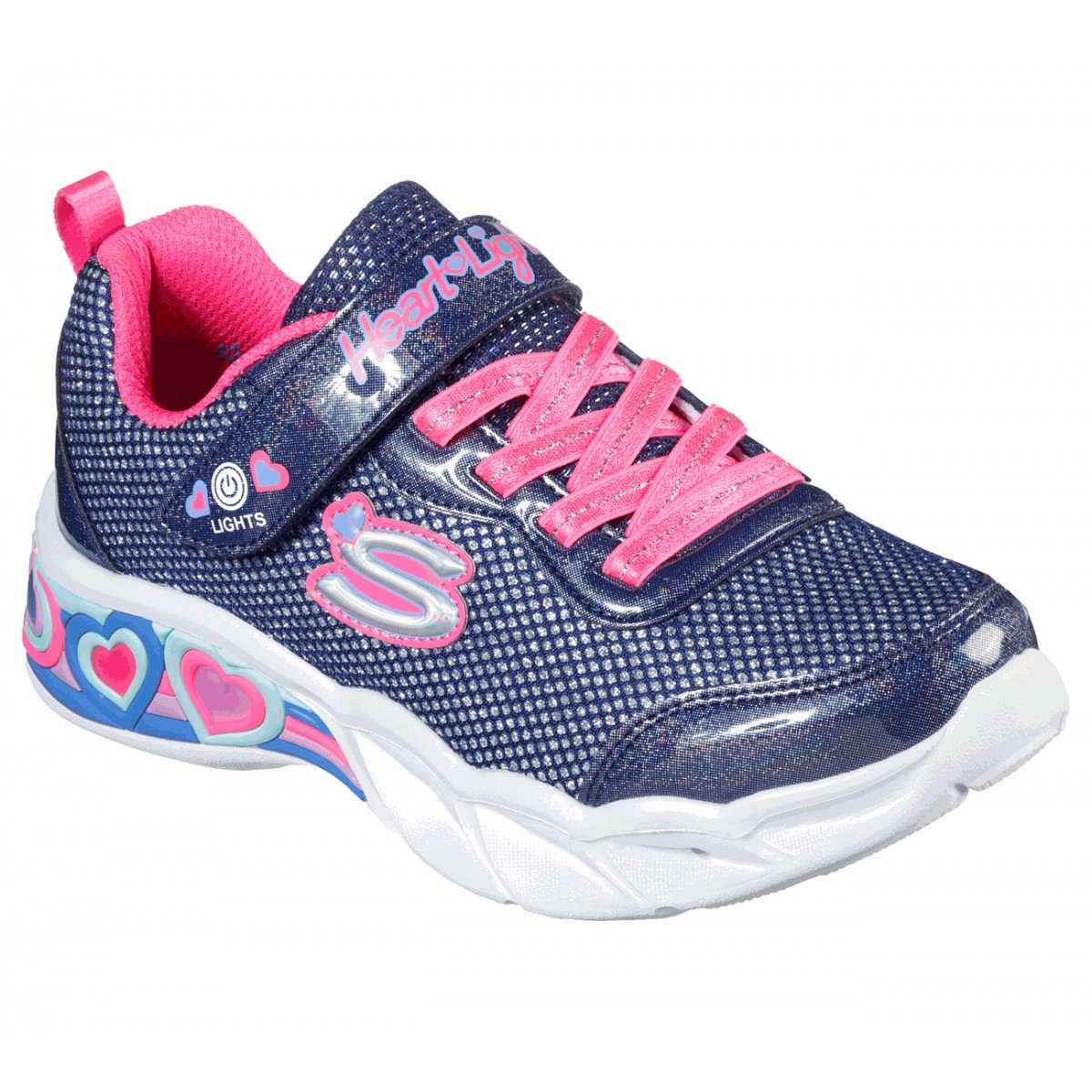 Rebajas Skechers niña luces del 27 al 35 Sk302304l