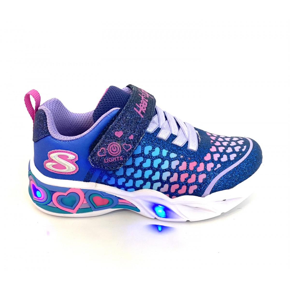 Deportivas Skechers niña luces azules 32 y 35 Sk302312l