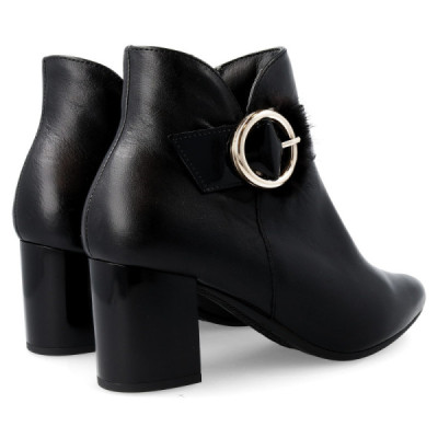 Botines Pitillos de tacón para vestir mujer color negro - P5854