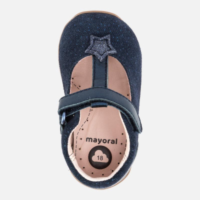 Mayoral zapato mercedes bebe niña marino 20 al 22 - ma42002
