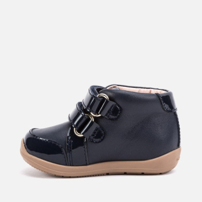 Bota bebe niña velcro Mayoral marino tallas 18 al 23 - Ma42008