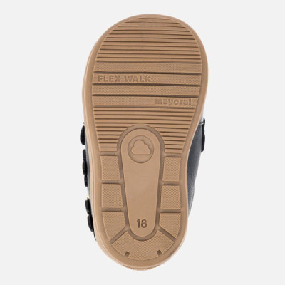 Bota bebe niña velcro Mayoral marino tallas 18 al 23 - Ma42008