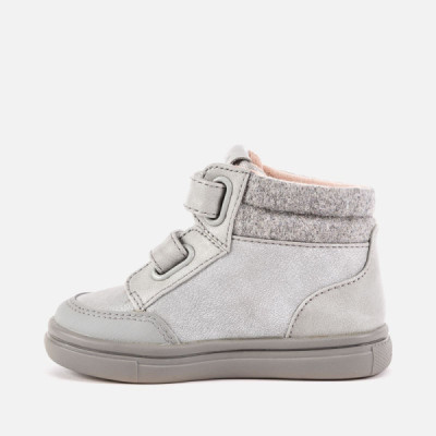 Mayoral bota bebe niña velcro marino y plata 21 al 24 -  Ma42040