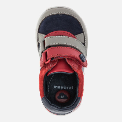 Mayoral bota piel bebe con velcro 18 al 22 - ma42050