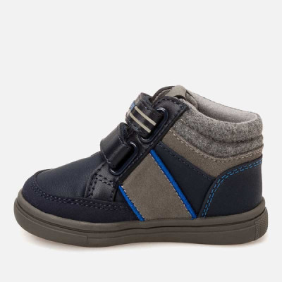Bota Mayoral bebe 21 y 22  velcro marino - ma42070