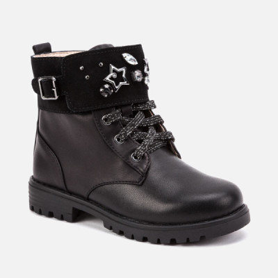 Mayoral bota tipo motera niña negra 28 al 30 - Ma44031