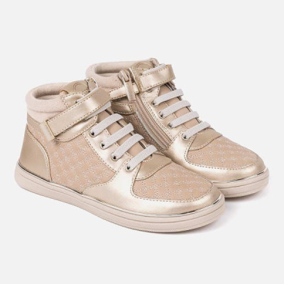 Botin Mayoral rebajado niña color oro velcro 26 al 29 - Ma44045
