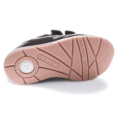 Pablosky zapato deportivo niña piel negro 32 al 35 - Pa278719