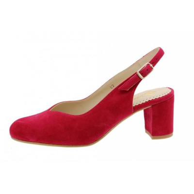 Pie Santo Zapato Vestir Ancho Especial Mujer Tacón Negro y Rojo 200229 Pie Santo Zapato Vestir Ancho Especial Mujer Tacón Negro y Rojo 200229
