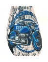 Biorelax zapatilla de casa plantilla extraíble chico moto marino Bio13786