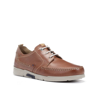 Zapatos Fluchos ligero hombre con cordones Choi cuero F0435