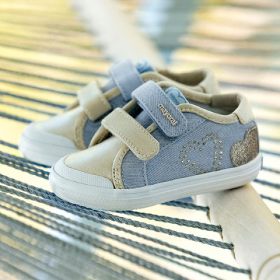 Mayoral rebajas zapatilla tela bebe niña tallas 19 al 25 41140